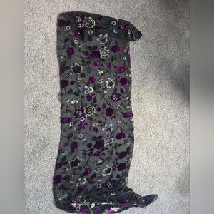 Scarf - Velvet Type Material
